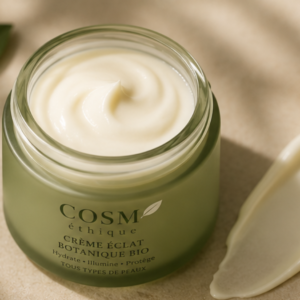 la Crème Éclat Botanique Bio pour le visage naturels