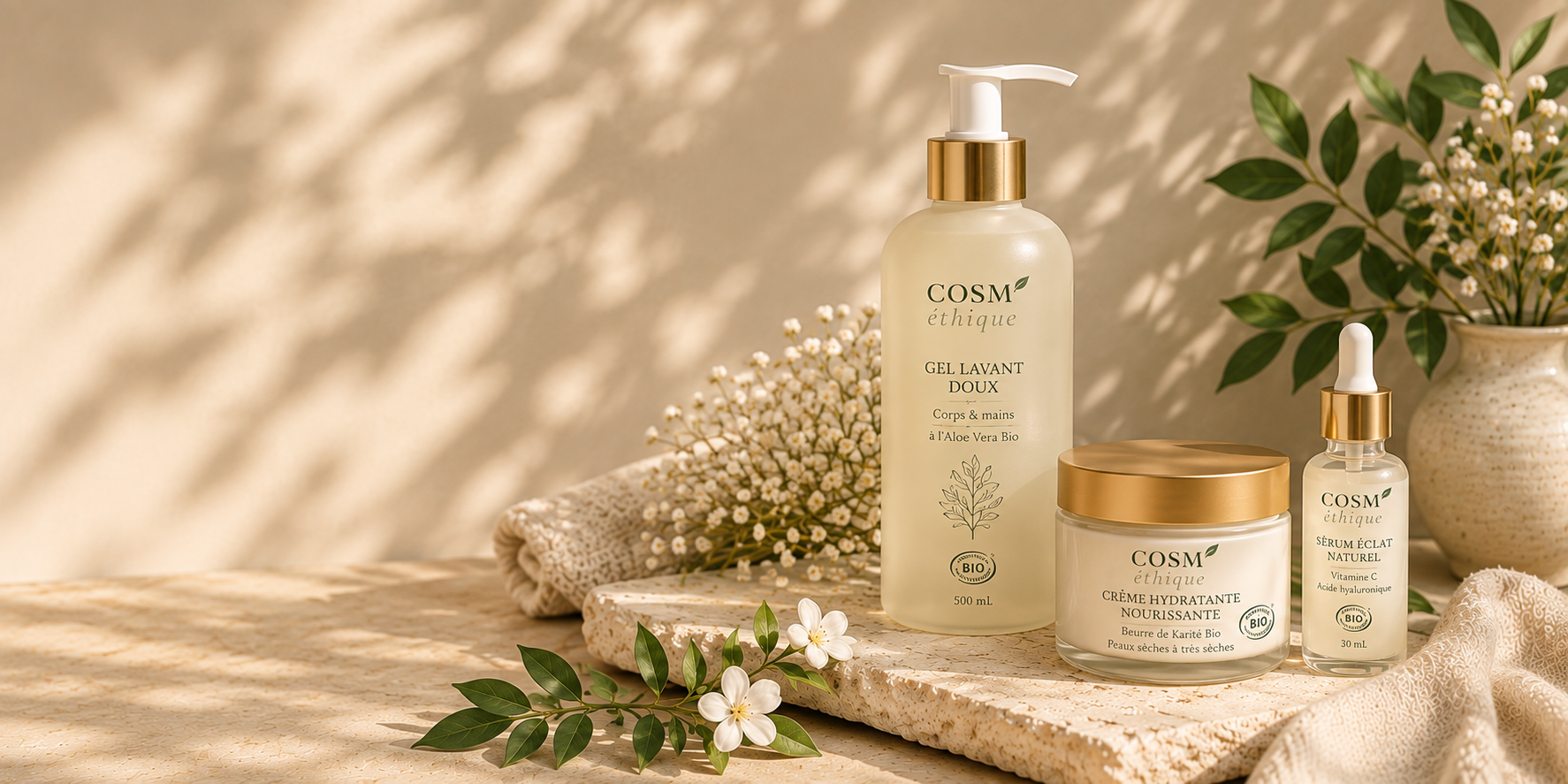 3 produitd s de la nouvele gamme
