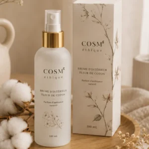 Brume d’intérieur Fleur de Coton naturelle Cosm’éthique